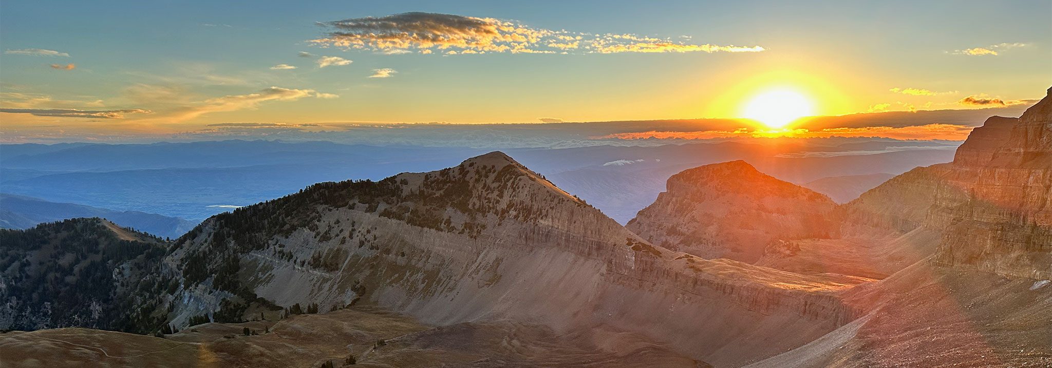 Mount Timpanogos Sunrise from Saddle Mount Timpanogos Sunrise from Saddle